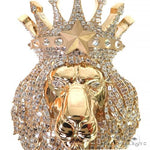 The Royal King Lion Diamond Pendant