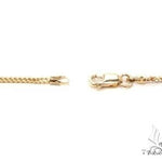 Thin Solid Franco Chain 14K Yellow Gold 24 Inches 1.5mm   67431 - Image 5