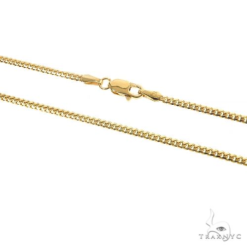 Thin Solid Miami Cuban Link  10K Yellow Gold 20 Inches 1.9mm   67281 - Image 2