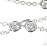 Three Layers Bezel Diamond Necklace 45313 - Image 4