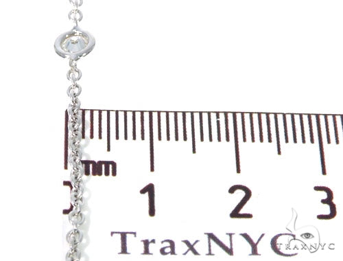 Three Layers Bezel Diamond Necklace 45313 - Image 8