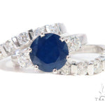 Three Piece Sapphire Engagement Ring 44160 - Image 1