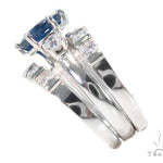 Three Piece Sapphire Engagement Ring 44160 - Image 5