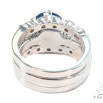 Three Piece Sapphire Engagement Ring 44160 - Image 6