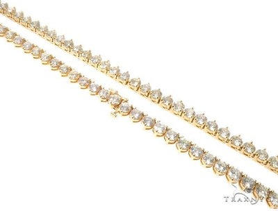 Three Prongs Diamond Chain 22 Inches 5mm   64182 - Image 1