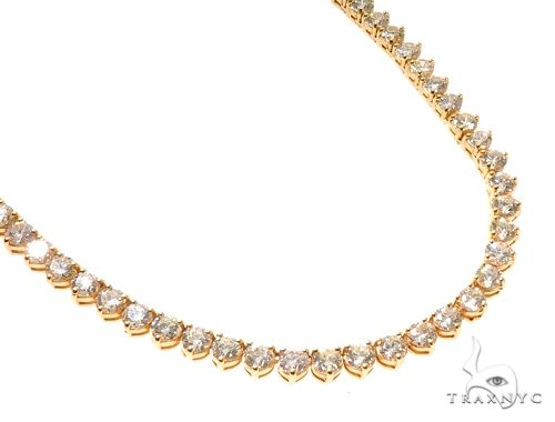 Three Prongs Diamond Chain 22 Inches 5mm   64182 - Image 2