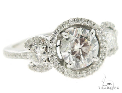 Three Stone Diamond Eangagement Ring 44990 - Image 1