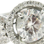 Three Stone Diamond Eangagement Ring 44990 - Image 3