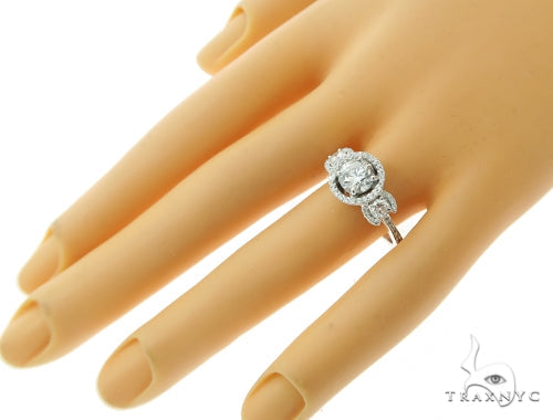 Three Stone Diamond Eangagement Ring 44990 - Image 8