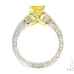 Diamond Citrine Gemstone Ring 44514 - Image 7