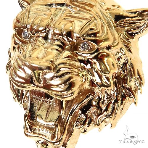 Tiger Head Pendant -Small  68962 - Image 3