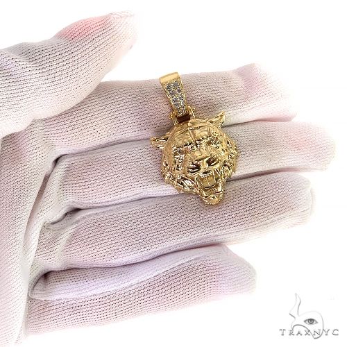 Tiger Head Pendant -Small  68962 - Image 7