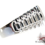 Silver Timepiece Solitaire Ring 25654 - Image 4