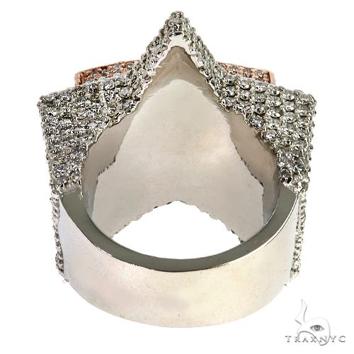 Tow Tone Gold Diamond Star Ring 67904 - Image 4