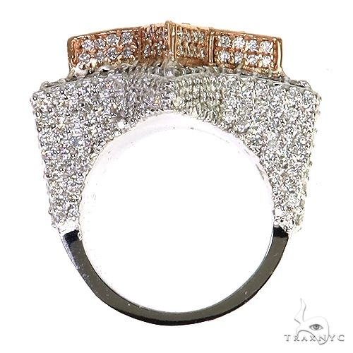 Tow Tone Gold Diamond Star Ring 67904 - Image 5