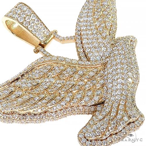 Trax Dove Bird Diamond Pendant 66988 - Image 4