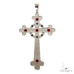 Trax Holy Halo Cross Pendant .925 Silver 69607 - Image 1