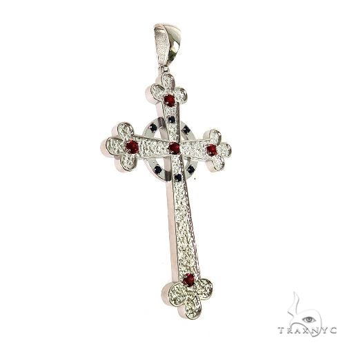 Trax Holy Halo Cross Pendant .925 Silver 69607 - Image 2