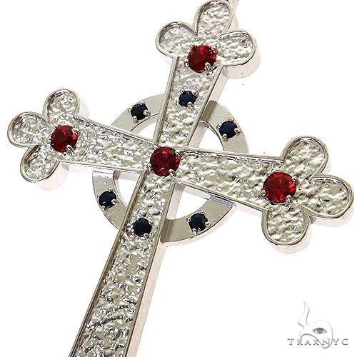 Trax Holy Halo Cross Pendant .925 Silver 69607 - Image 3