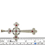Trax Holy Halo Cross Pendant .925 Silver 69607 - Image 6