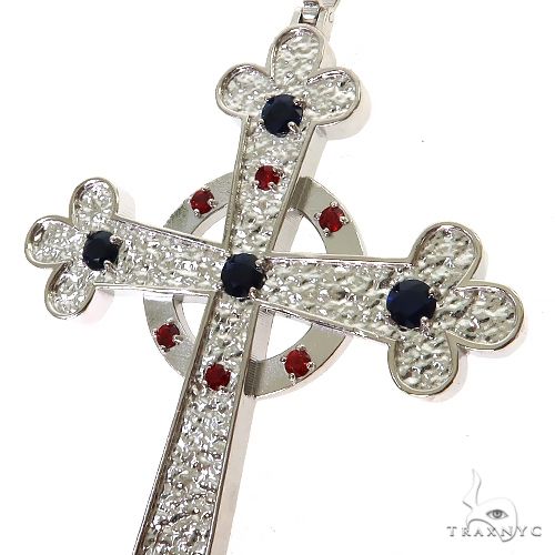 Trax Holy Halo Cross Pendant .925 Silver 69608 - Image 3