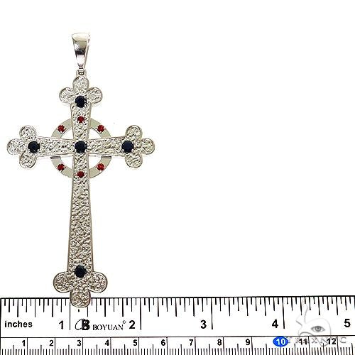 Trax Holy Halo Cross Pendant .925 Silver 69608 - Image 5
