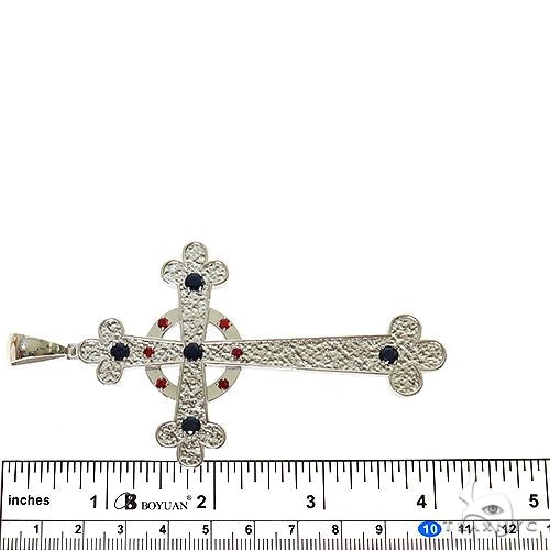 Trax Holy Halo Cross Pendant .925 Silver 69608 - Image 6