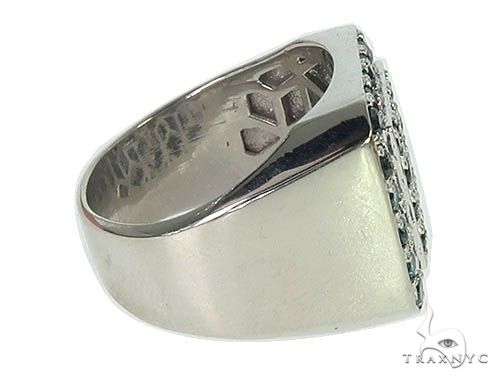 Trax NYC Heavy Blue Color Diamond Ring 24856 - Image 4