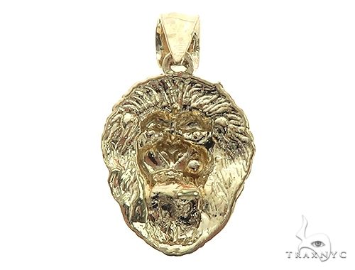 TraxNYC  Diamond Lion Pendant Mini 65810 - Image 3