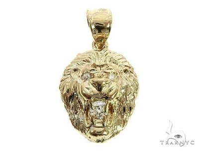 TraxNYC  Diamond Lion Pendant Mini 70283 70283 - Image 1