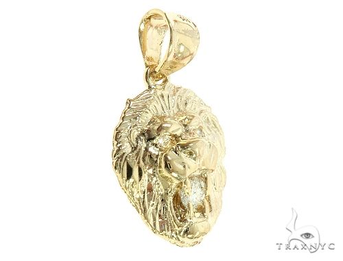 TraxNYC  Diamond Lion Pendant Mini 70283 70283 - Image 2
