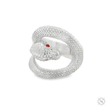 TraxNYC .925 Silver Snake Ring 70470 - Image 2