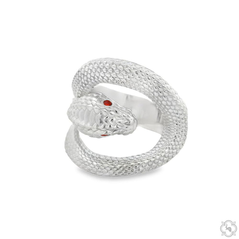 TraxNYC .925 Silver Snake Ring 70470 - Image 2