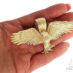 TraxNYC 14K Gold Eagle Pendant 66355 - Image 6