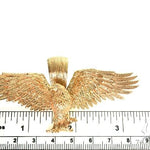 TraxNYC 14K Gold Eagle Pendant 66355 - Image 7