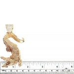 TraxNYC Alligator Solid Gold Pendant 66546 - Image 6