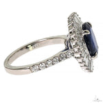 TraxNYC Ballerina Collection Blue Sapphire Ring 70053 - Image 3