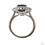 TraxNYC Ballerina Collection Blue Sapphire Ring 70053 - Image 4