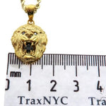 TraxNYC Black Diamond Lion Pendant and Rope Chain Set  61557 - Image 6