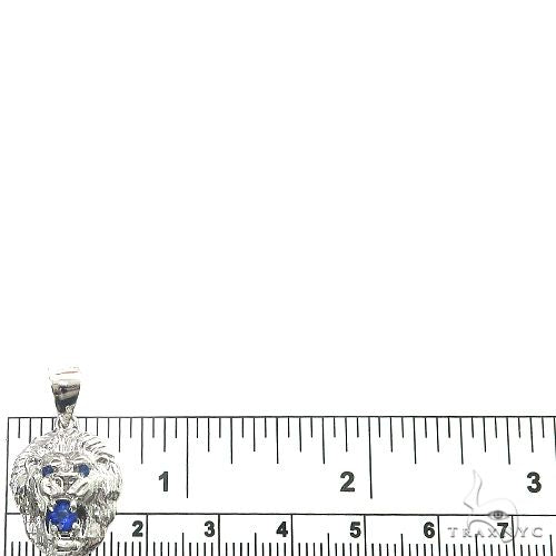TraxNYC Blue Sapphire Lion Pendant 66831 - Image 5