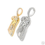 TraxNYC Crowned Jesus Pendant - Small 70185 - Image 7