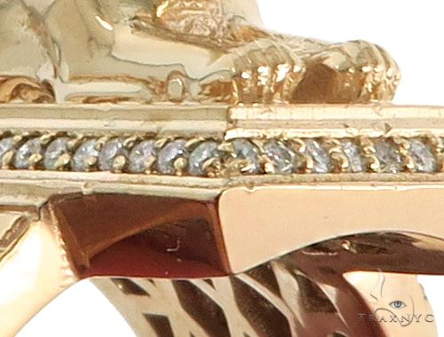 TraxNYC Custom Made Great Sphinx of Giza Diamond Ring 61721 - Image 11