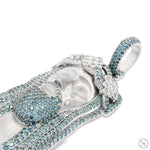 TraxNYC Crowned Jesus Pendant  -Medium 70173 - Image 3