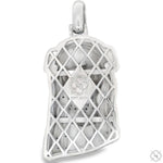 TraxNYC Crowned Jesus Pendant  -Medium 70173 - Image 5