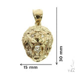 TraxNYC Diamond Lion Pendant and Rope Chain Set 66024 - Image 8