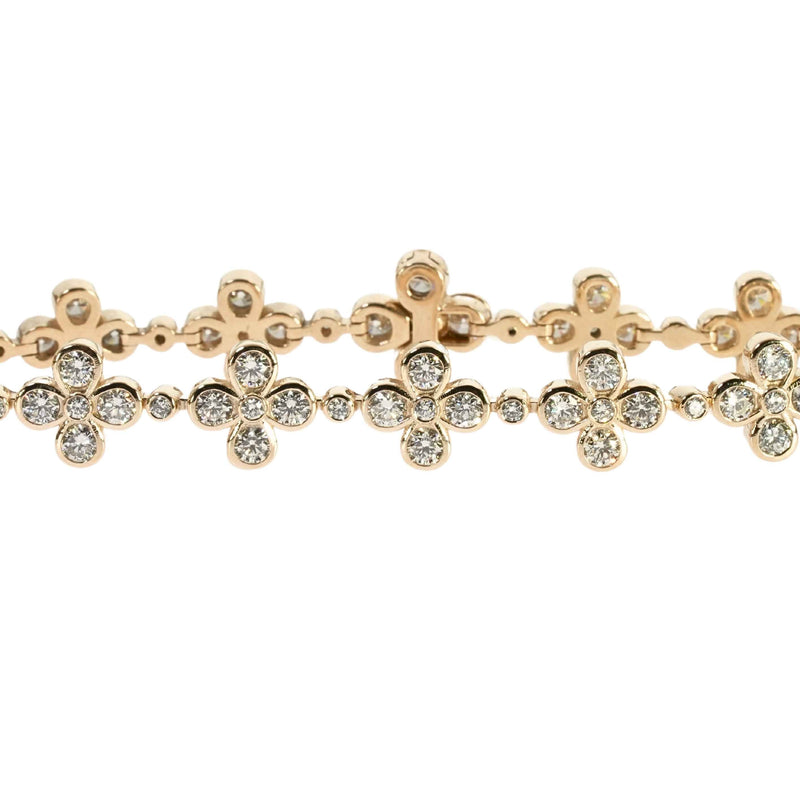 TraxNYC Diamond Petal Bracelet 70216 - Image 1