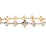 TraxNYC Diamond Petal Bracelet 70216 - Image 2