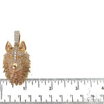 TraxNYC Diamond Wolf Pendant 69045 - Image 5