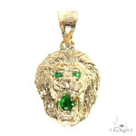TraxNYC Emerald Lion Pendant 66829 - Image 1