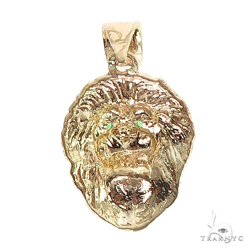 TraxNYC Emerald Lion Pendant 66829 - Image 4